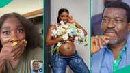 Chizzy Alichi: Video of how Kanayo, Mercy Johnson, celebs reacted to actress' pregnancy trends