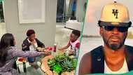 Tiwas Savage's ex-hubby advises her amid 2Baba's saga, shares pic of her bonding with step-son