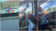 "He had no intention of using the door": Kid flies into mum's car after school in viral video