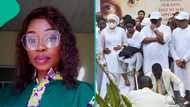 Alexx Ekubo's funeral: Lady points out behaviour of a particular woman around actor's wife