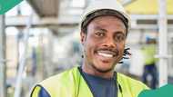 Nigerian construction worker in Canada sets his eyes on G-Wagon as he gets ready for work