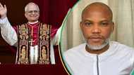 Did Pope Leo urge Tinubu’s govt to release Nnamdi Kanu from custody?