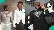Davido sends heartwarming message to Peller and Jarvis after their white wedding