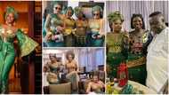 Beautiful video of Ini Edo, Eve Esin, Mercy Eke as they turn up for Rita Dominic's wedding in Imo state