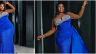 Tomboy comedienne Real Warri Pikin puts massive curves on display as she marks birthday with stunning photos