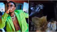 "Why he come dey laugh like dragon?" Phyno shares video as he catches Wizkid eating suya in his car