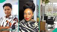 Hairdresser who styled Chimamanda Adichie's hair shares observation about her in video