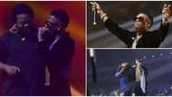 US rapper Wale, Toyin Abraham and hubby, Olamide, Simi, others show up for Wizkid's concert in Lagos
