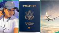 Lady gets US passport, becomes citizen after years of living in America, celebrates achievement
