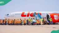 "Alhamdulillah": Pilgrims from Ogun land at Saudi set to begin hajj rituals