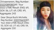 Nigerian woman joins her son to write JAMB-UTME, they compete in scores as boy beats his mum, wins prize