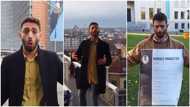 Oyinbo man becomes jobless, makes video dancing to beg for work after sending out many application letters