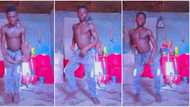 "Dis one wan teach juju legwork": Young Nigerian boy spotted dancing to 'On Colos' inside shrine, video trends