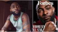 “I’m a godfather”: Davido brags as he appears on Forbes magazine’s cover, shares pics, many react