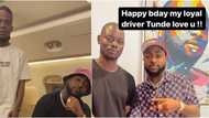 Love you, Tunde: Davido gushes over loyal driver, celebrates DMW last born as they mark birthdays