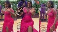 "She's getting all the attention": Lady with fine shape steals show with her dance moves at wedding