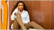 Dripping in Gucci: BBNaija star Mercy Eke poses in N1m designer ensemble