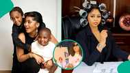 "It felt different": Regina Daniels shares heartfelt video showing how she celebrated sons' b'days