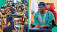 Viral video shows Sanwo-Olu announcing ₦20 million each for LASU’s best graduating students