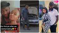 Lady falls in love with roadside mechanic who has a little daughter, shows romantic dates in video