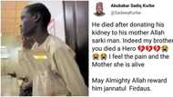 He died to save his mother: Nigerian man sadly dies after donating kidney to mum, social media users mourn him