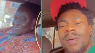 Nigerian man admits struggle to pay rent, bonds with his landlady during car ride