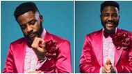 BBNaija season 7: Ebuka Obi-Uchendu's pink look for premiere disappoints fans