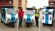 How Nigerian man built solar-powered keke napep in 21 days, this is what he will do if he meets Buhari (photos)