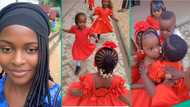 Lady discovers niece is ‘celebrity’ as friends rush to greet her at graduation party, video trends