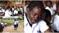 People tell me to quit school: 71-year-old man in primary 3 with kids opens up in video