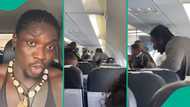 "Embarrassed": Man reacts as VeryDarkMan fights on plane, video goes viral