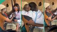 After graduating from university, Nigerian lady visits her mother's kuli kuli shop, video goes viral