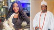 You don't want to go to war with me: Ini Edo reacts as popular blogger accused her of dating Oba Elegushi