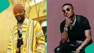 Kizz Daniel replies Davido's fan who asked him to diss Wizkid: "Sense wan wound you"