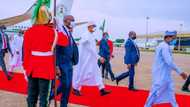 Shugaba Muhammadu Buhari ya koma Abuja bayan mako daya a Daura