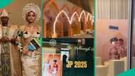 JP2025: First video from Priscilla and Juma Jux's traditional wedding venue emerges