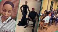 Nigerian man marries lady who replied him politely at salon, video melts hearts online