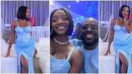 "Iyawo omo olojo ibi": Simi shares fresh photos from mother-in-law's 60th birthday, Adekunle Gold spotted