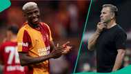 Galatasaray coach reacts as Victor Osimhen scores in pre-season draw vs Rennes