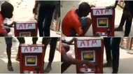 Brilliant boy from the east builds ATM, onlookers stunned as machine dispenses cash (photos, video)