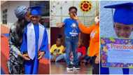 Tiwa Savage’s son Jamil Balogun gives touching speech as he graduates from pre-school, fans gush
