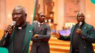 Video: Rev Ezekiel Dachomo visits Dunamis church, calls for prayers amid alleged Christian genocide
