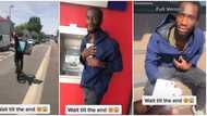 Kind man in France gets the shock of his life after giving a Nigerian beggar his ATM to take money as he likes
