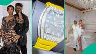“Too much money”: Davido flaunts $1m special wristwatch for his white wedding, video trends