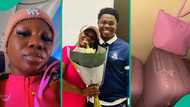 Nigerian lady reunites with her husband overseas after 2 years apart, emotional video goes viral