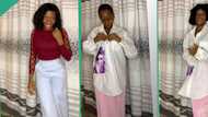 "My dad is a pastor": Cute lady going to visit her father cleans makeup, removes wig and trousers
