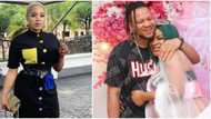 Uche Ogbodo shares loved up photo as she gushes over baby daddy, tells women to stay where they find peace