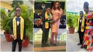 “Wey him papa?” Fans ask questions as Wizkid’s son Tife Balogun graduates, singer absent at ceremony