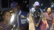 Kind petrol attendant gets huge praises on social media for making young lady's day