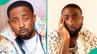 “Na me you wan bully?”: Erigga claps back at Davido after singer slammed his 'family money' comment